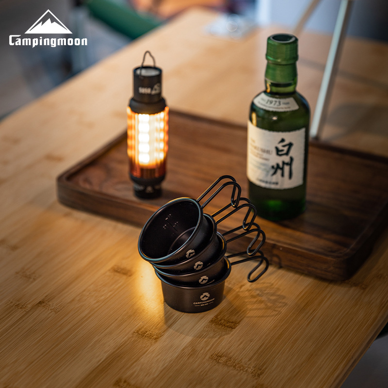 Coffee Tea Equipment - CAMPINGMOON Copo de licor multifuncional pequeno