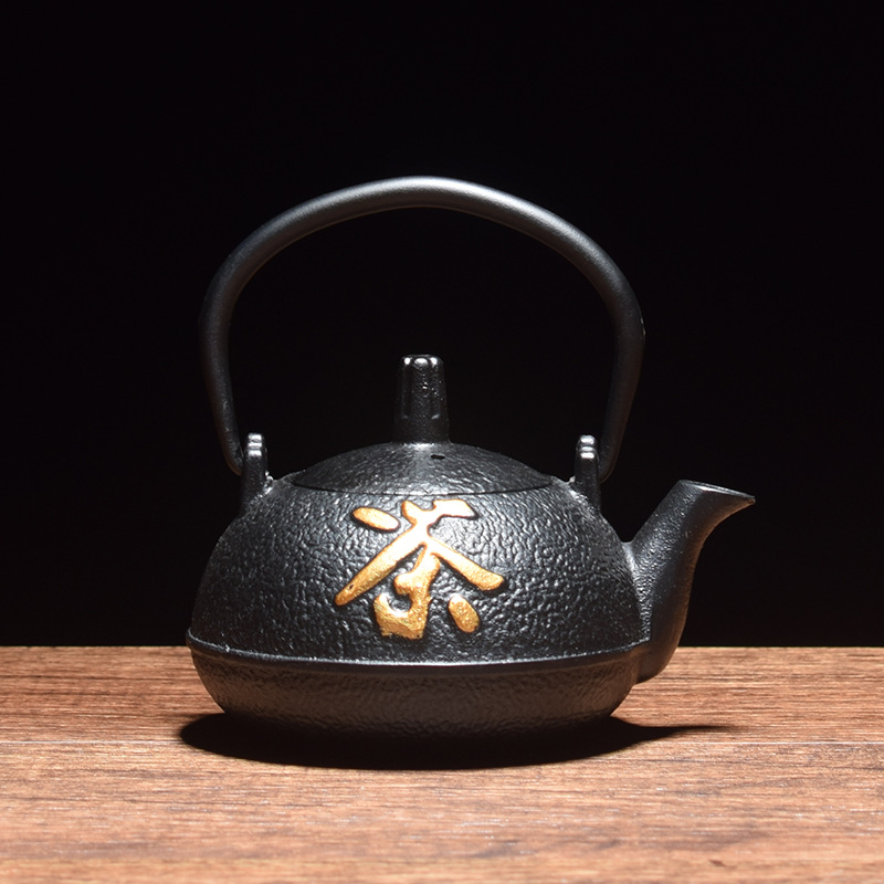 Cast Iron Teapot - Chaleira retrô de ferro fundido, bule