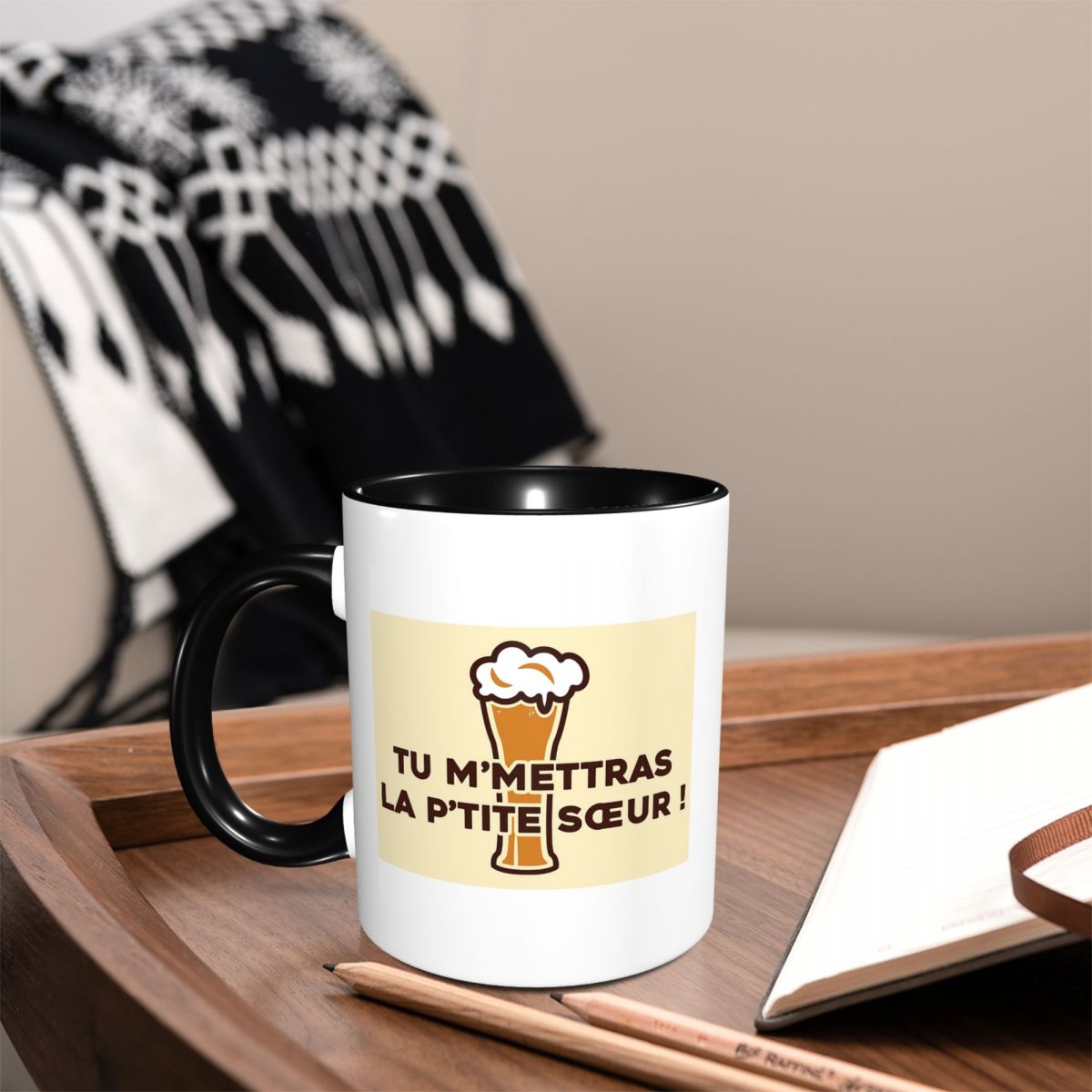 Coffee Tea You And Me - Você me enviará a irmãzinha! Caneca