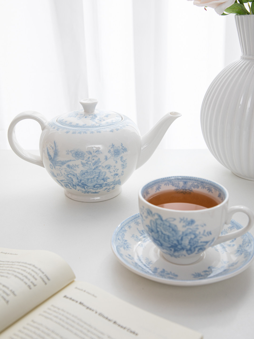 Coffee Tea Jar Set - Conjunto de xícaras e pires de