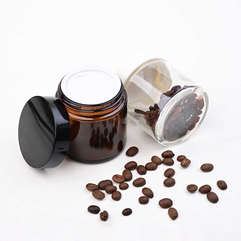 Coffee Tea And Bean Leaf - Frasco de vidro portátil para armazenamento