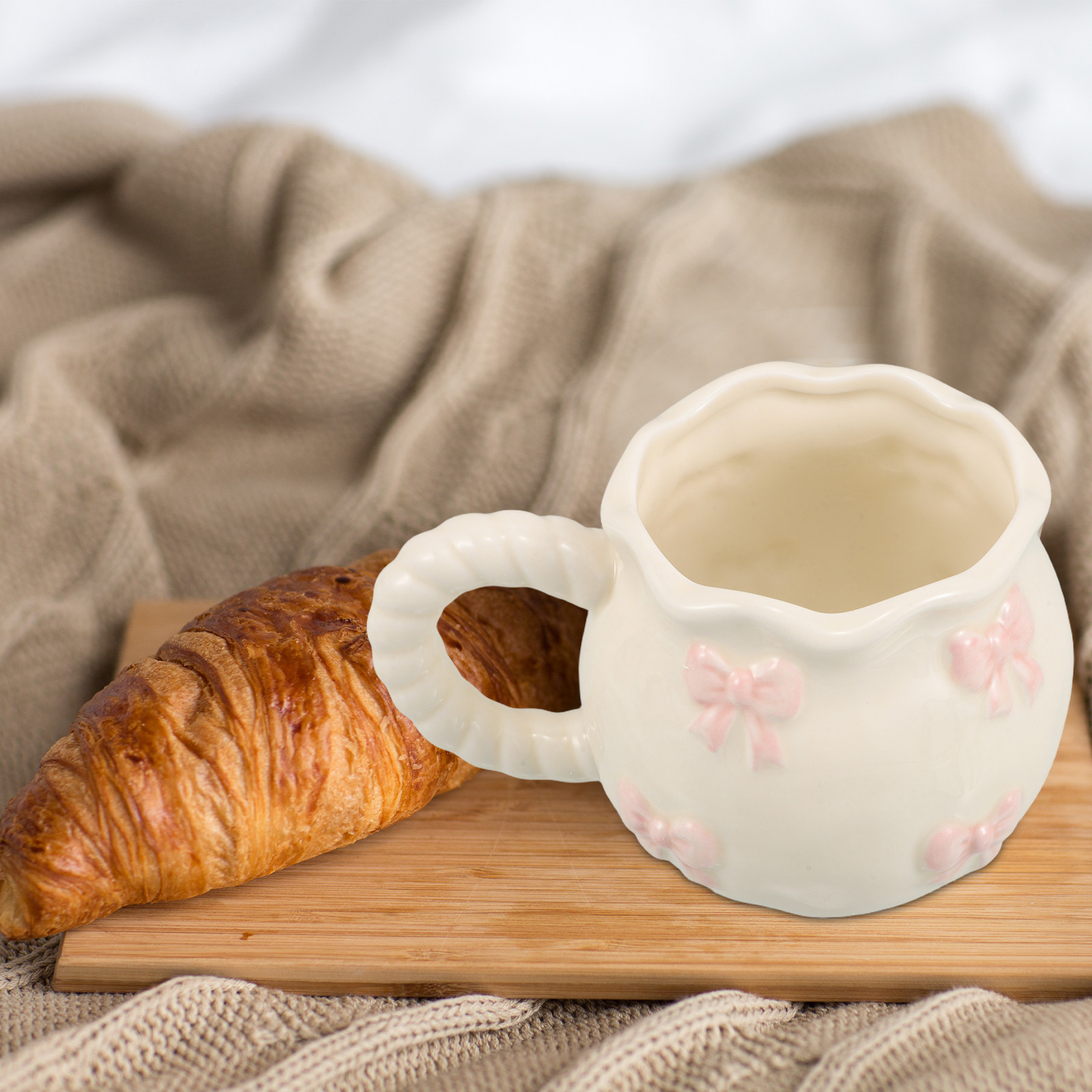 Morning Tea Coffee - Caneca de Cerâmica 3D Exclusiva com