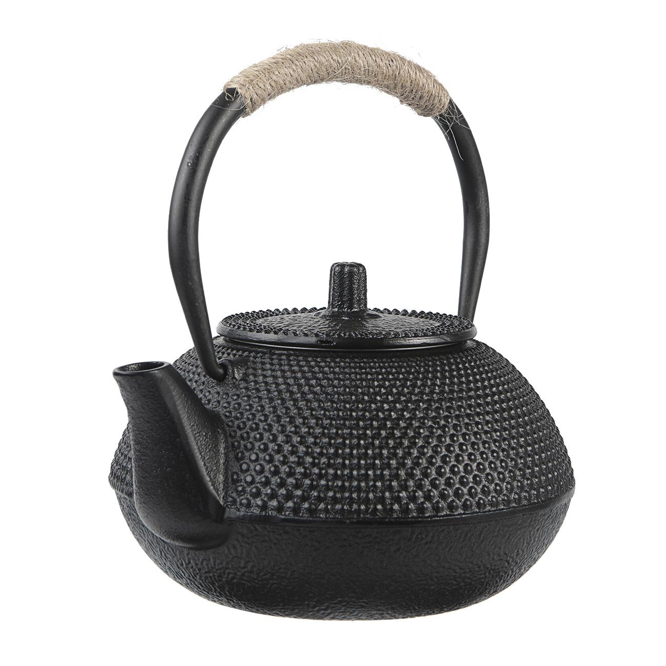 Cast Iron Teapot - Bule de ferro fundido antigo feito