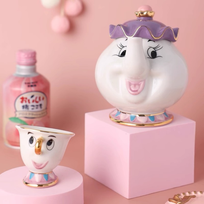 Coffee Tea Jar Set - Disney bule bonito dos desenhos animados