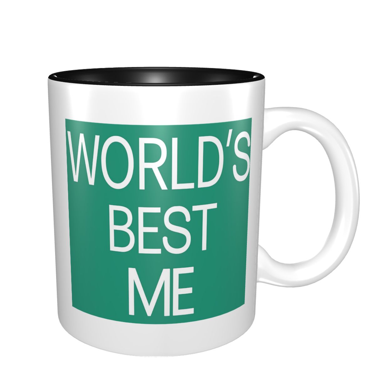 Coffee Tea You And Me - Caneca Engraçada 'World's Best Me' em