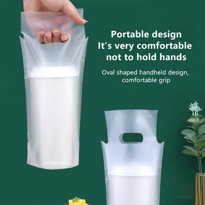 Coffee Tea Cup - 100 Sacos Plásticos Descartáveis para Bebidas,