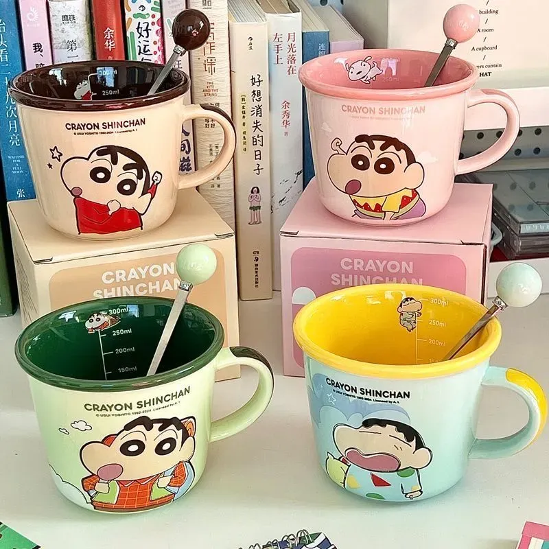 Coffee Y Tea - Caneca de Cerâmica Graduada Kuromi 430ml,
