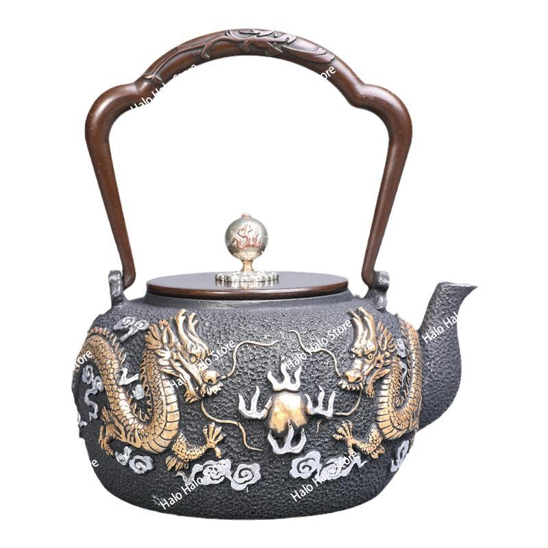Cast Iron Teapot - Pote de ferro com contas de