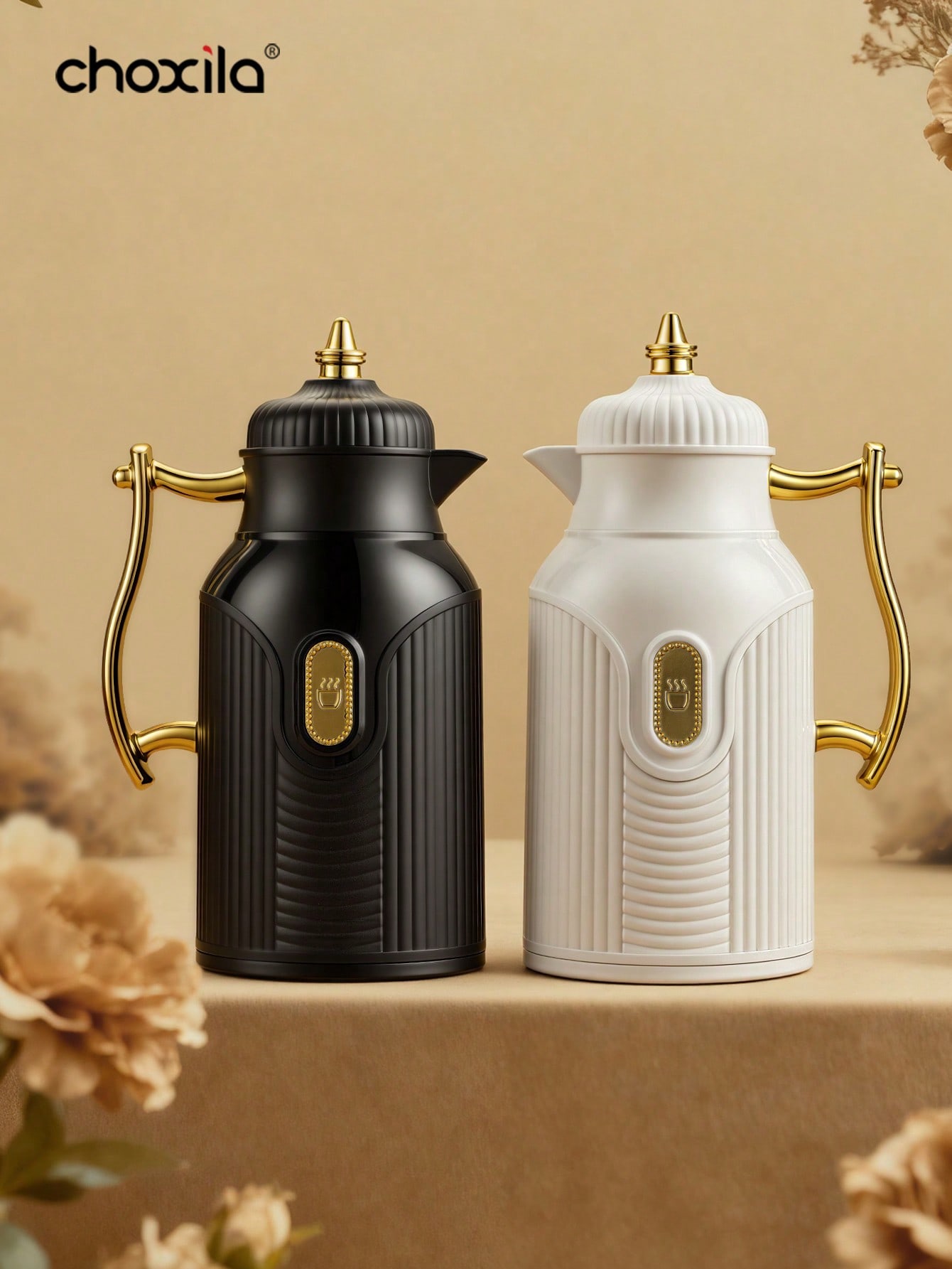 Coffee Y Tea - Chaleira térmica de grande capacidade, estilo