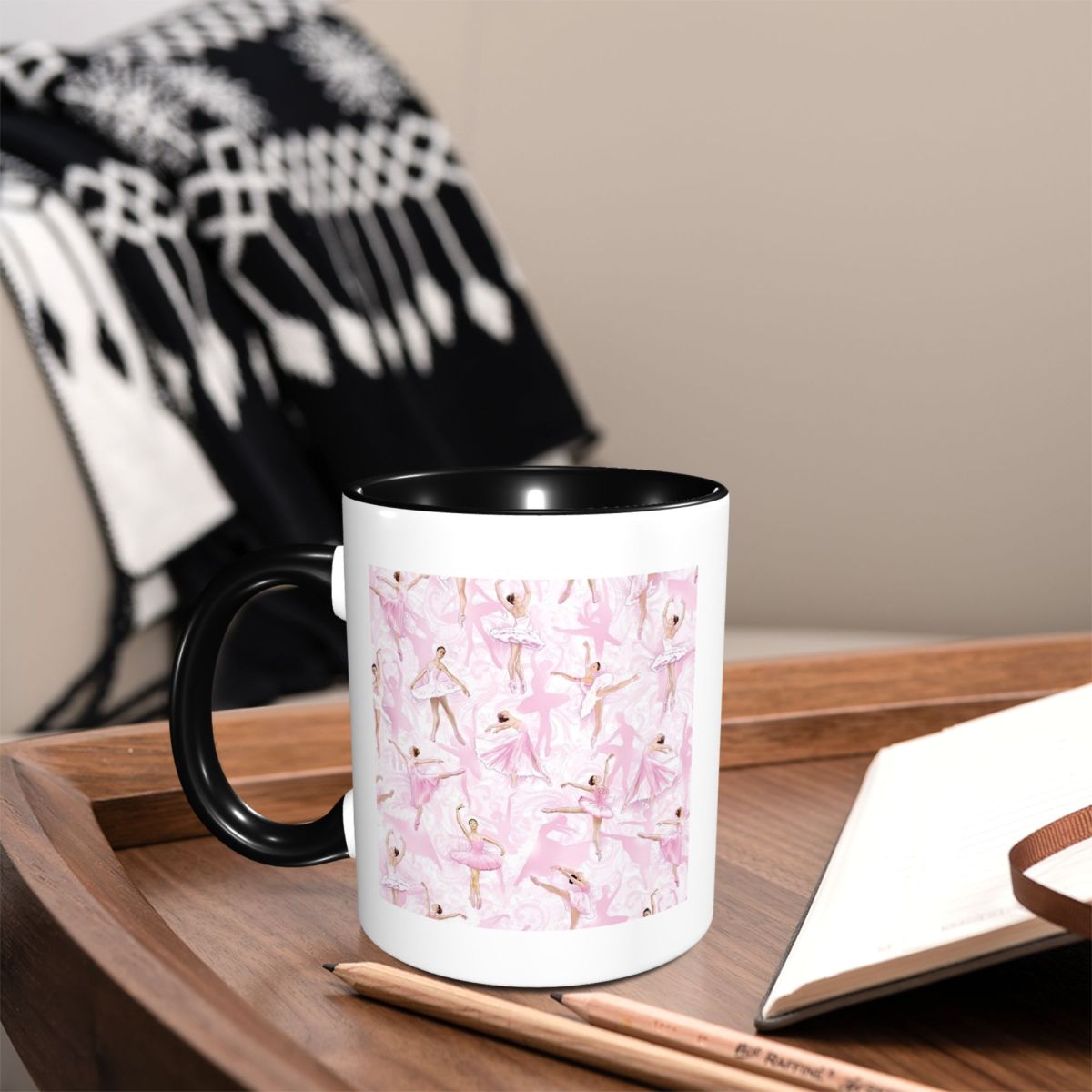 Coffee Tea You And Me - Caneca de Cerâmica Engraçada para Dançarinas