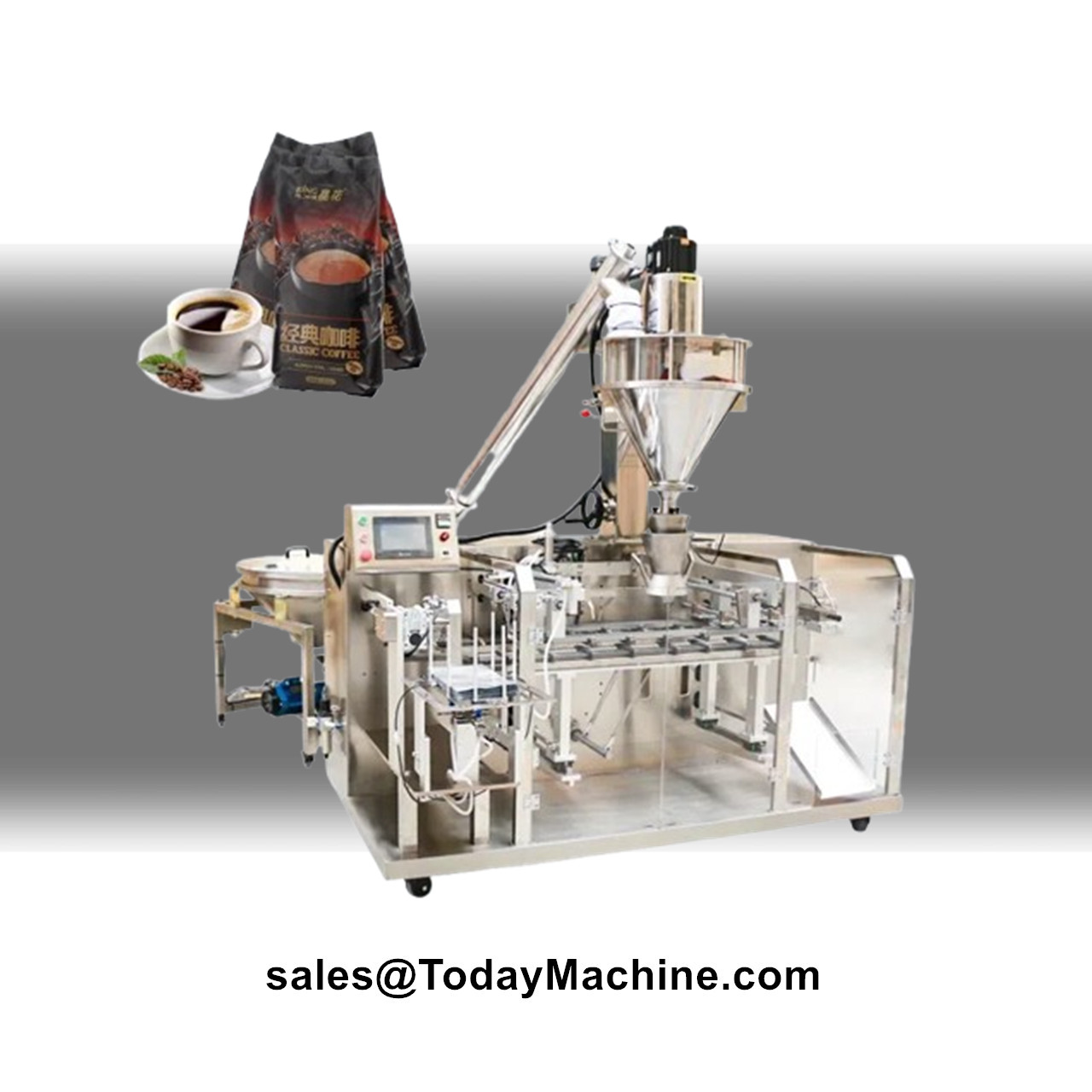Coffee Bean & Tea Menu - Máquina Automática de Embalagem e Pesagem