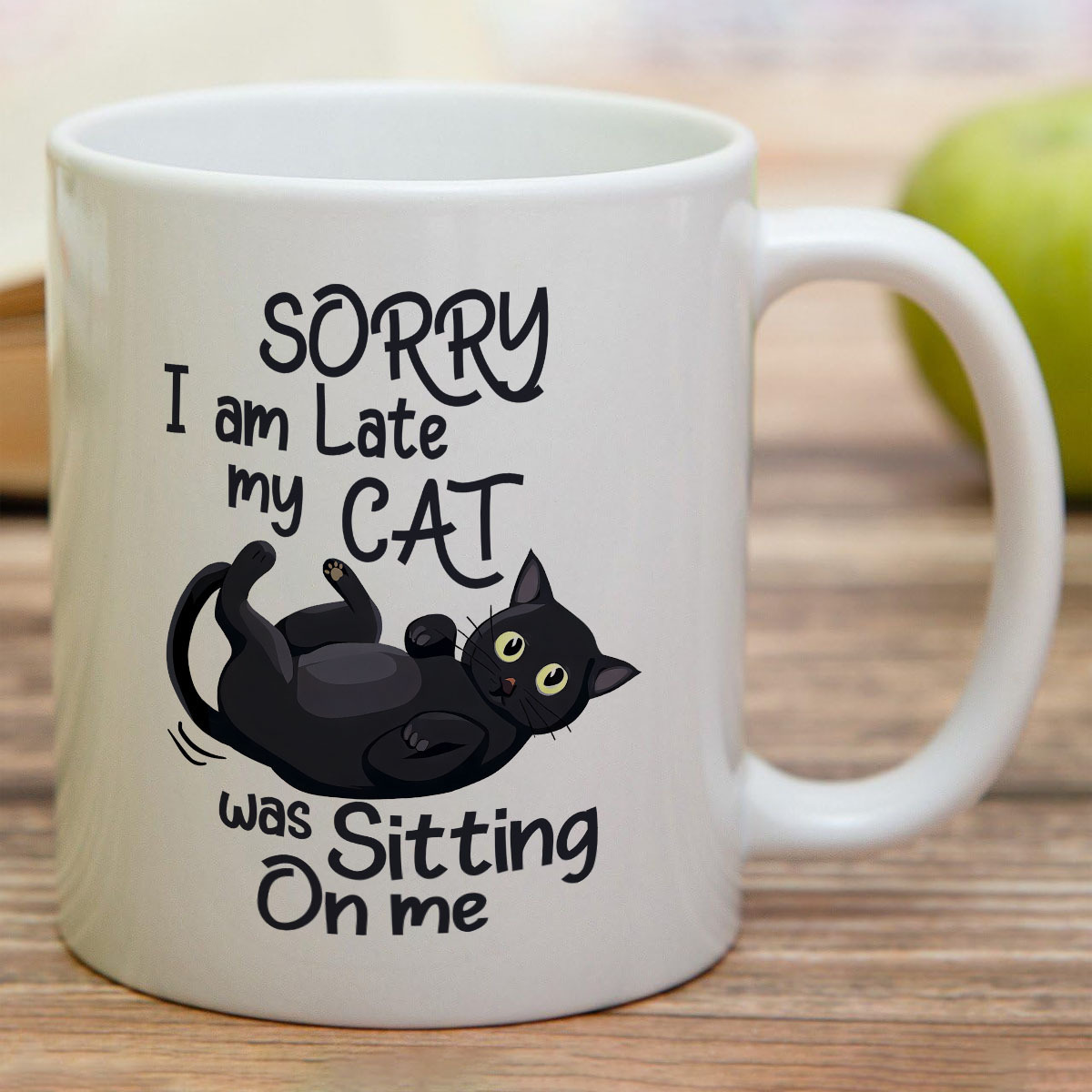 Coffee Tea You And Me - 1 caneca de cerâmica em forma