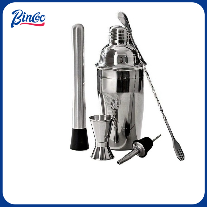 Coffee Tea Equipment - Conjunto de Copos Shaker de Aço