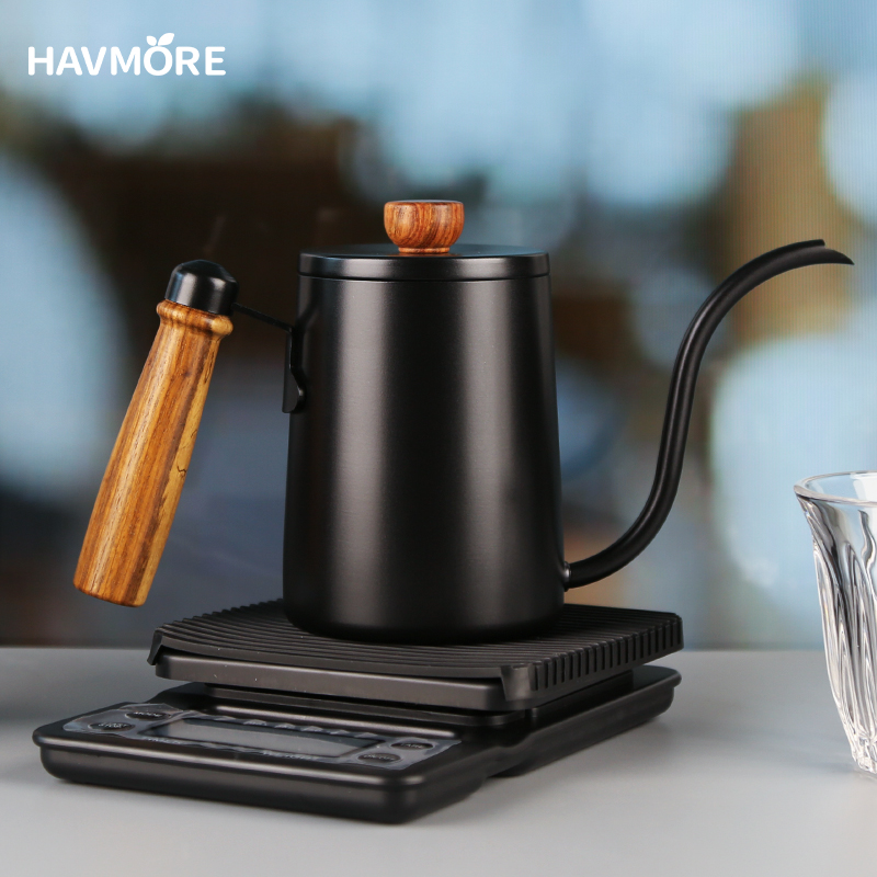 Tea And Coffee Kettle - Aço inoxidável Gooseneck Chaleira, Pote de