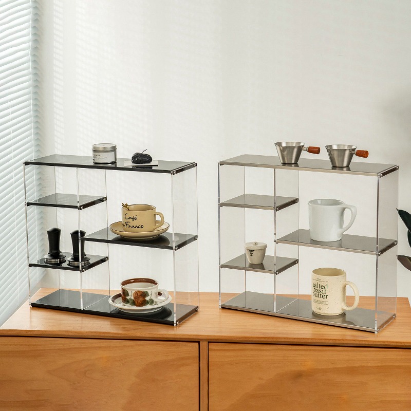 Coffee Tea Unit - Estante de Aço Inoxidável Multicamadas de
