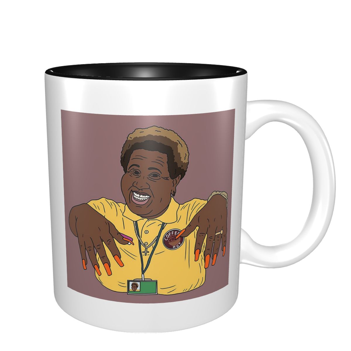 Coffee Tea You And Me - Caneca Engraçada de Cerâmica Come Fly