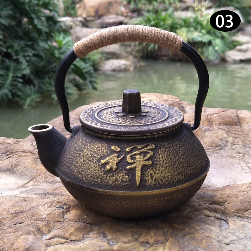 Cast Iron Teapot - Chaleira de Ferro Fundido Japonesa Retrô