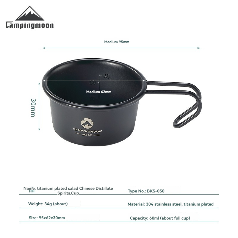 CAMPINGMOON Copo de licor mult - Coffee Tea Equipment avaliação e preço