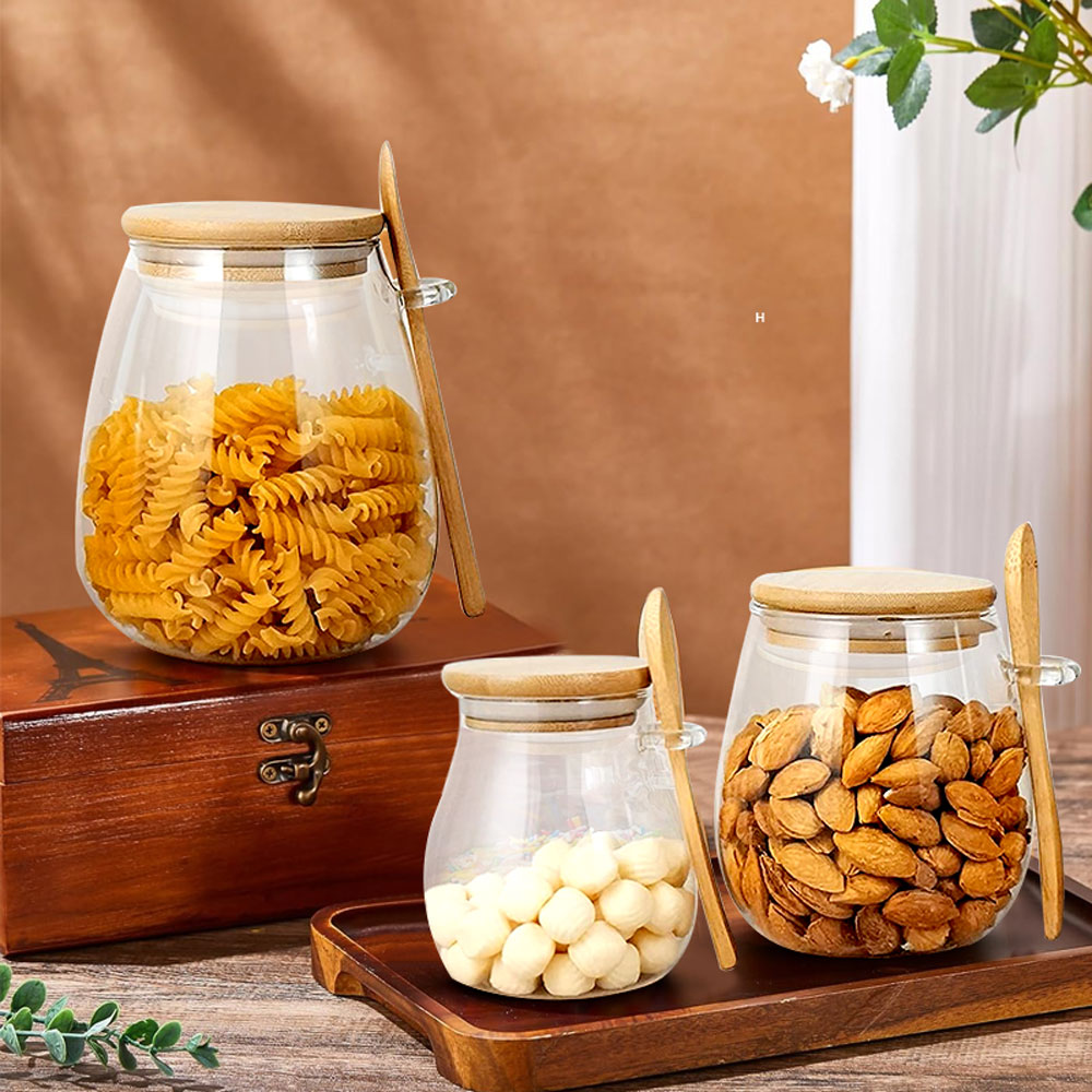 Frasco de vidro selado de 34 o - Coffee Tea Jar Set avaliação e preço