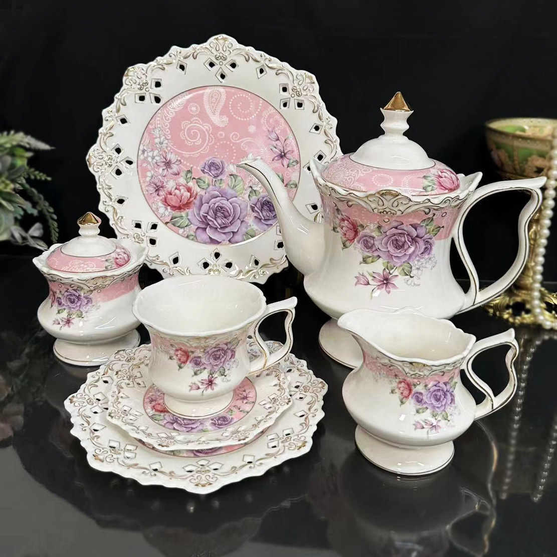 Conjunto de chá e café da tard - Coffee Tea Jar Set avaliação e preço