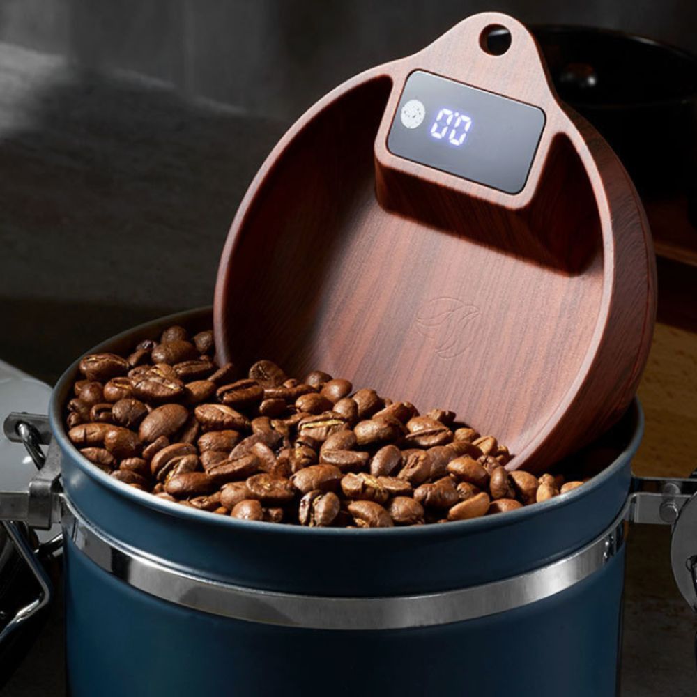 Balança de Temperos com Displa - Coffee Tea And Bean Leaf avaliação e preço