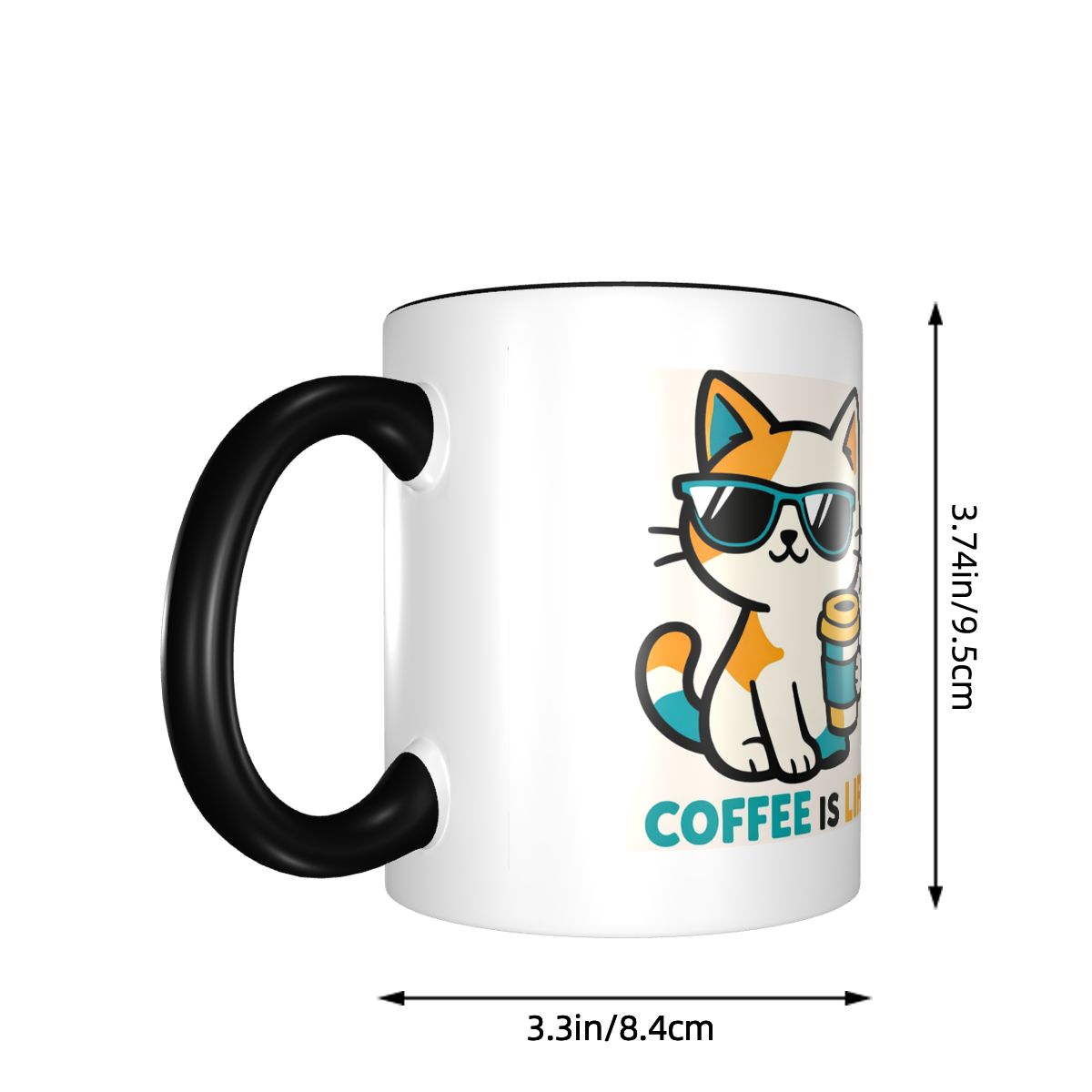 Caneca de Cerâmica Minimalista - Morning Tea Coffee avaliação e preço