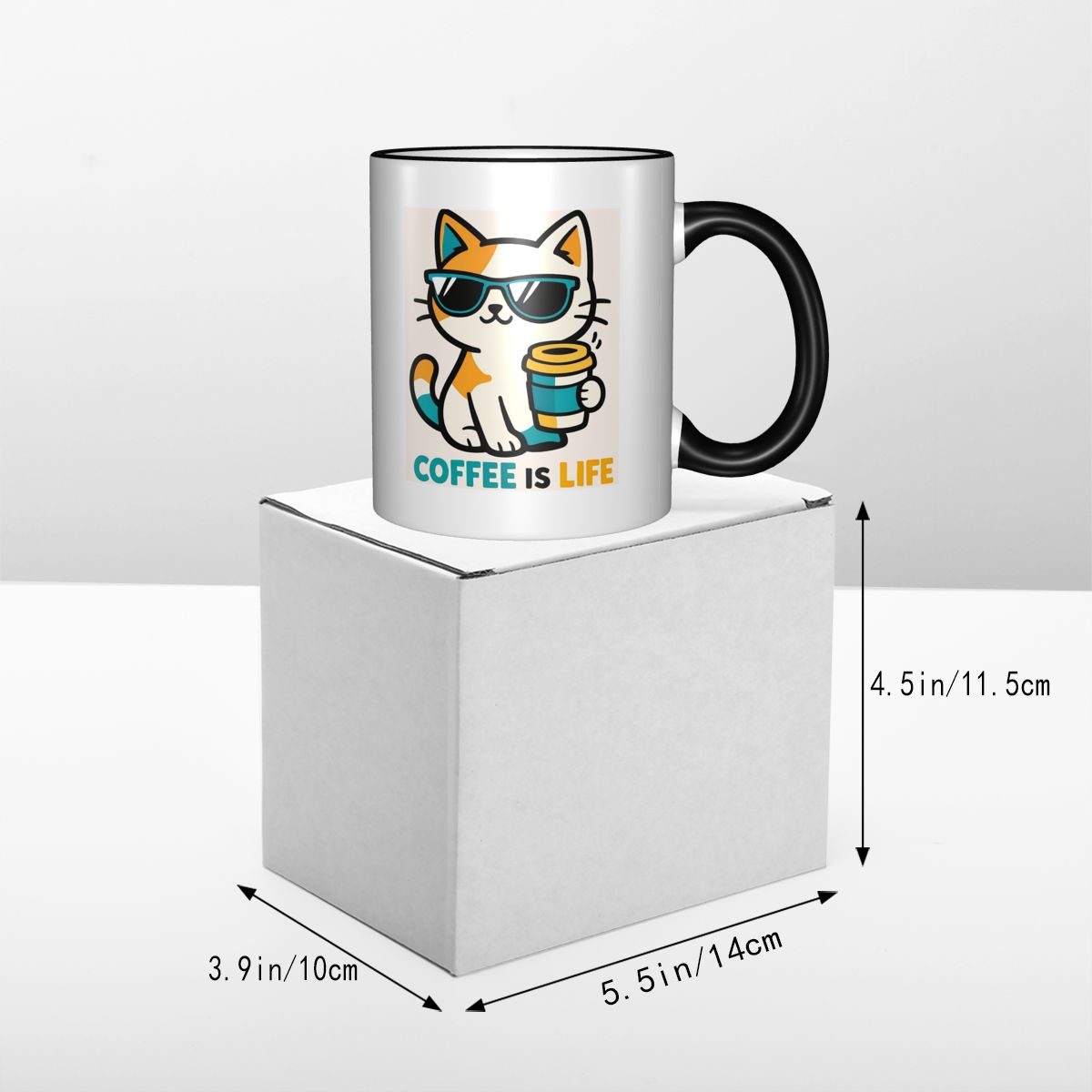 Caneca de Cerâmica Minimalista - Morning Tea Coffee avaliação e preço
