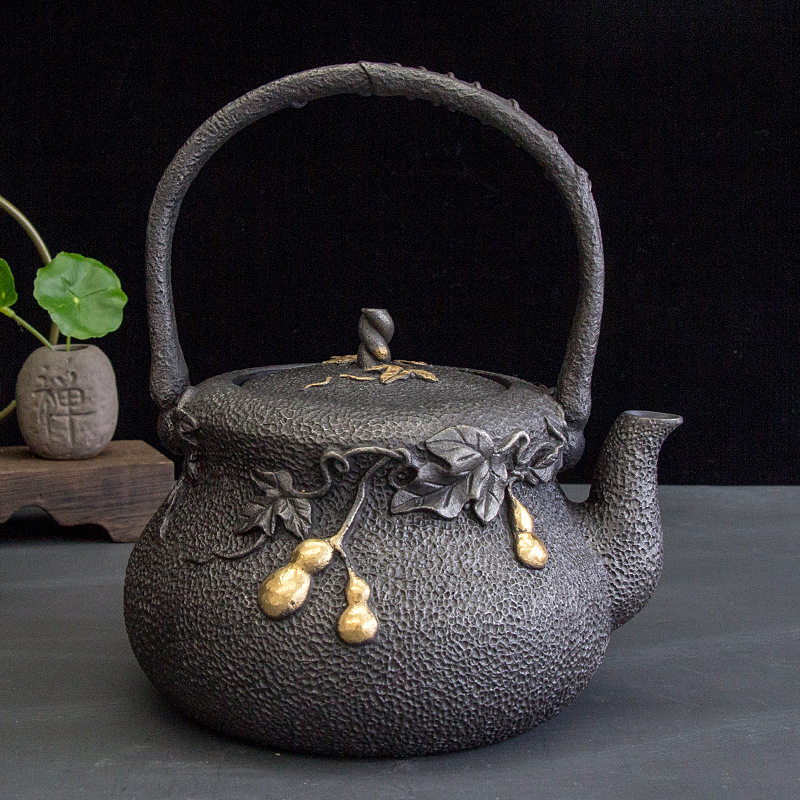 Novo bule de ferro fundido bul - Cast Iron Teapot avaliação e preço