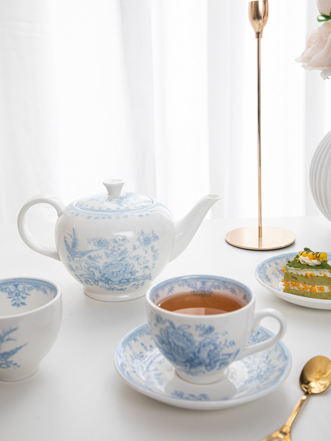 Conjunto de xícaras e pires de - Coffee Tea Jar Set avaliação e preço