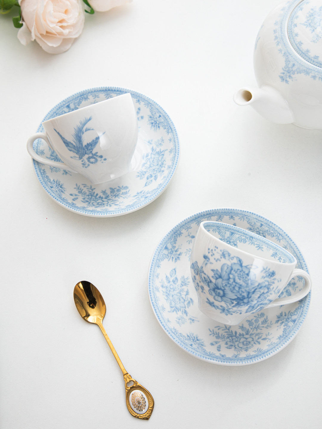 Conjunto de xícaras e pires de - Coffee Tea Jar Set avaliação e preço
