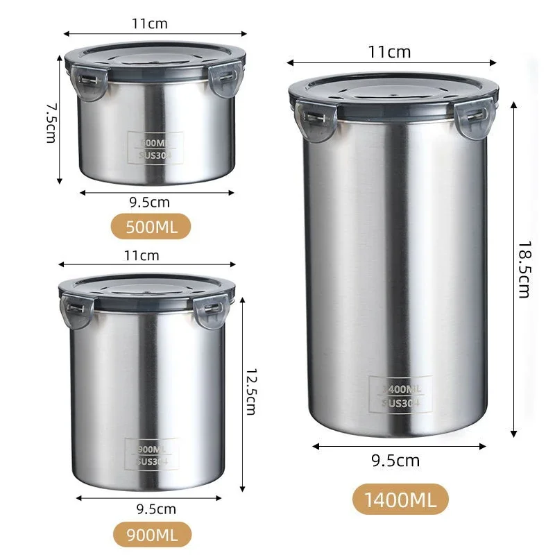 Recipiente de alimentos em aço - Coffee Tea And Bean Leaf avaliação e preço