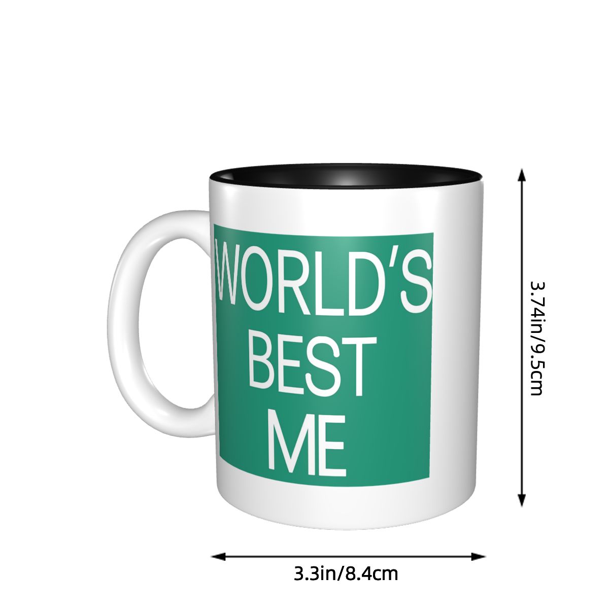 Caneca Engraçada 'World's Best - Coffee Tea You And Me avaliação e preço