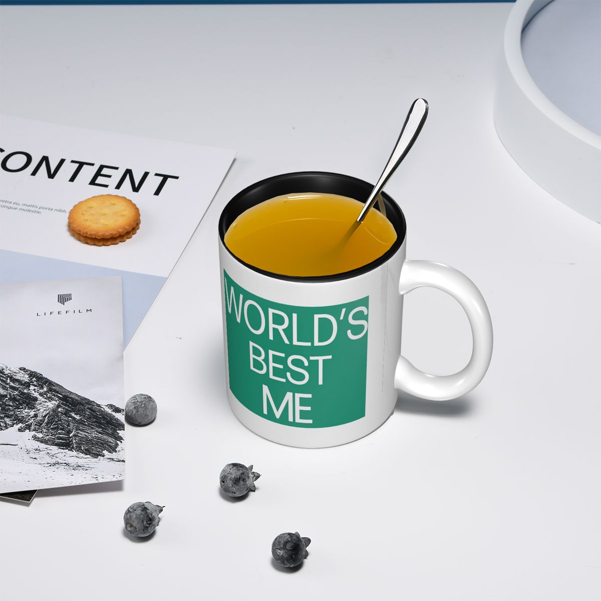Caneca Engraçada 'World's Best - Coffee Tea You And Me avaliação e preço