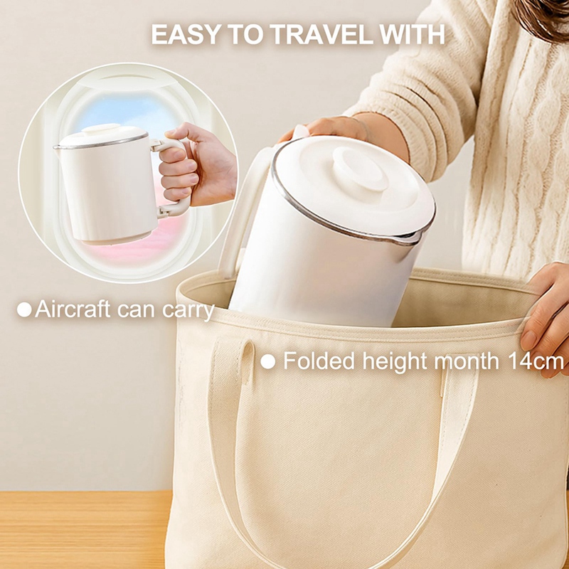 Chaleira Elétrica Dobrável par - Tea And Coffee Kettle avaliação e preço