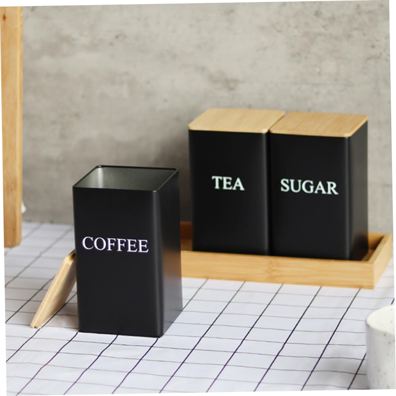 Conjunto de 3 Peças: Potes de  - Coffee Tea Jar Set avaliação e preço