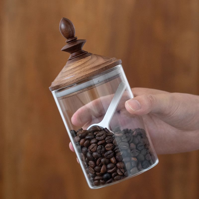 Jarra de armazenamento de grão - Coffee Tea And Bean Leaf avaliação e preço