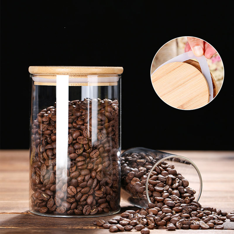 Frascos de vidro para armazena - Coffee Tea And Bean Leaf avaliação e preço