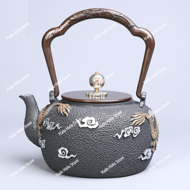 Pote de ferro com contas de dr - Cast Iron Teapot avaliação e preço