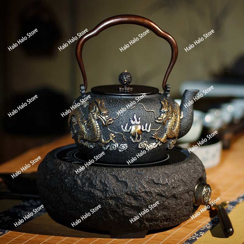 Pote de ferro com contas de dr - Cast Iron Teapot avaliação e preço