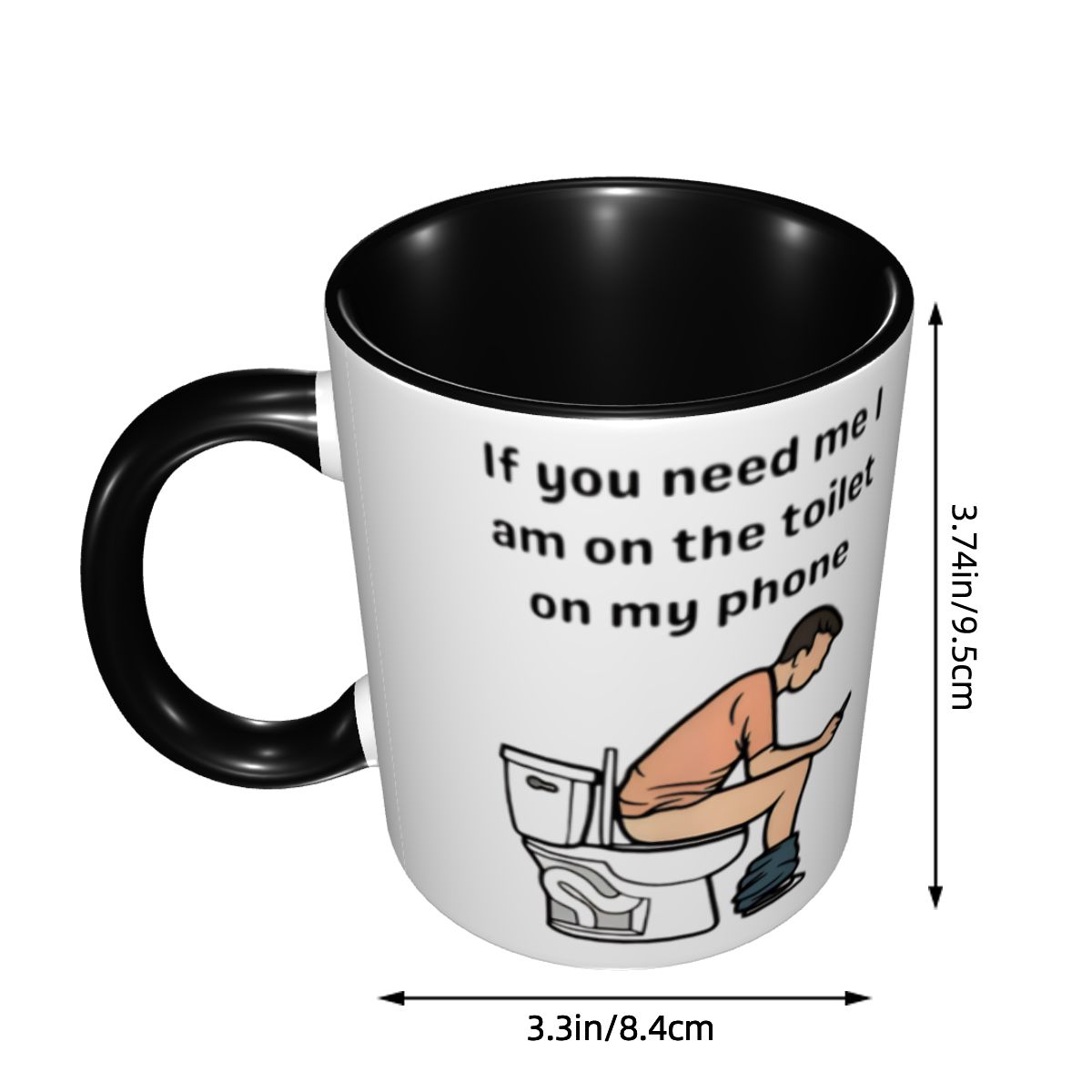 Caneca de Café 'Se Precisar de - Coffee Tea You And Me avaliação e preço