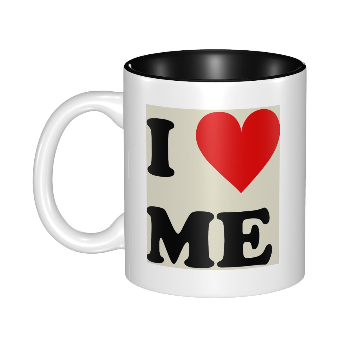 Caneca Divertida de Cerâmica ' - Coffee Tea You And Me avaliação e preço
