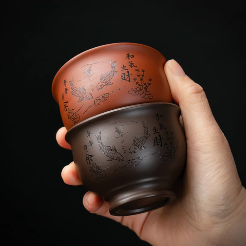 Chinês yixing roxo argila xíca - Tea And Coffee Kettle avaliação e preço