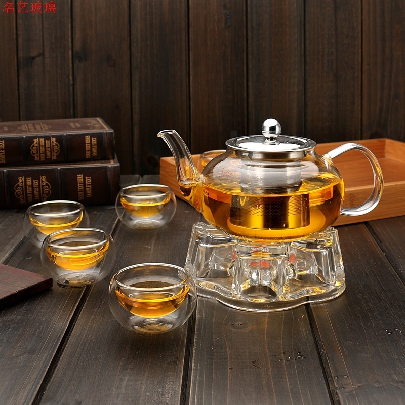 Bule de vidro resistente ao ca - Coffee Tea Jar Set avaliação e preço