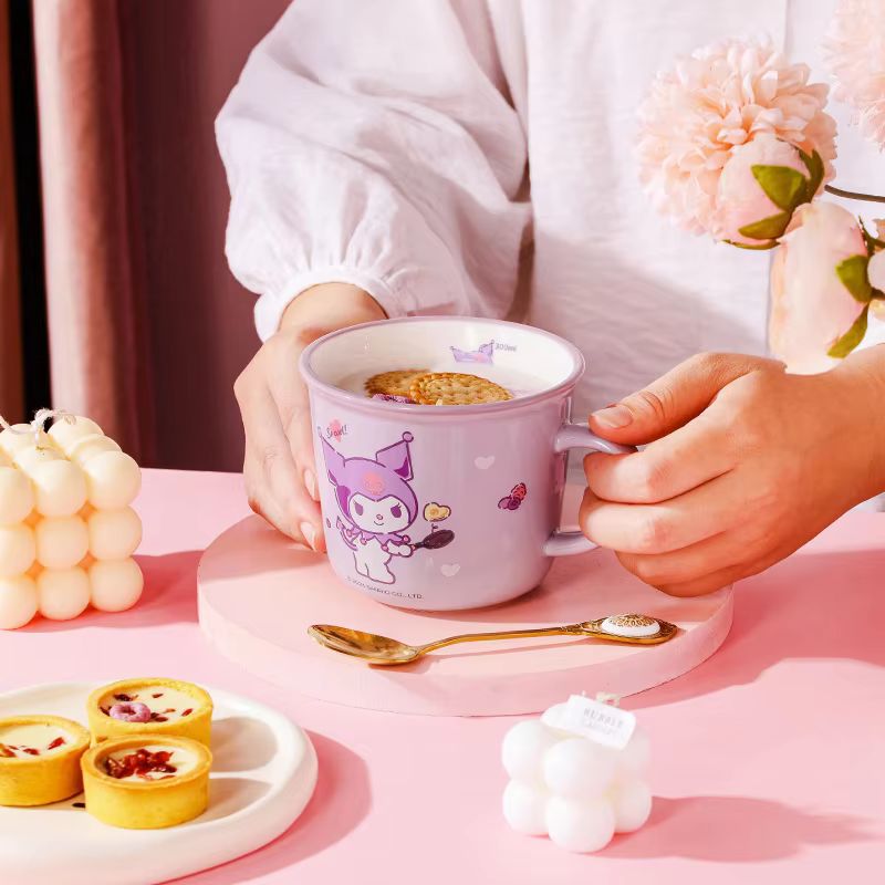 Copo de 430ml Kuromi, copo gra - Coffee Y Tea avaliação e preço