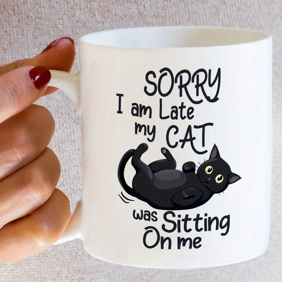 1 caneca de cerâmica em forma  - Coffee Tea You And Me avaliação e preço