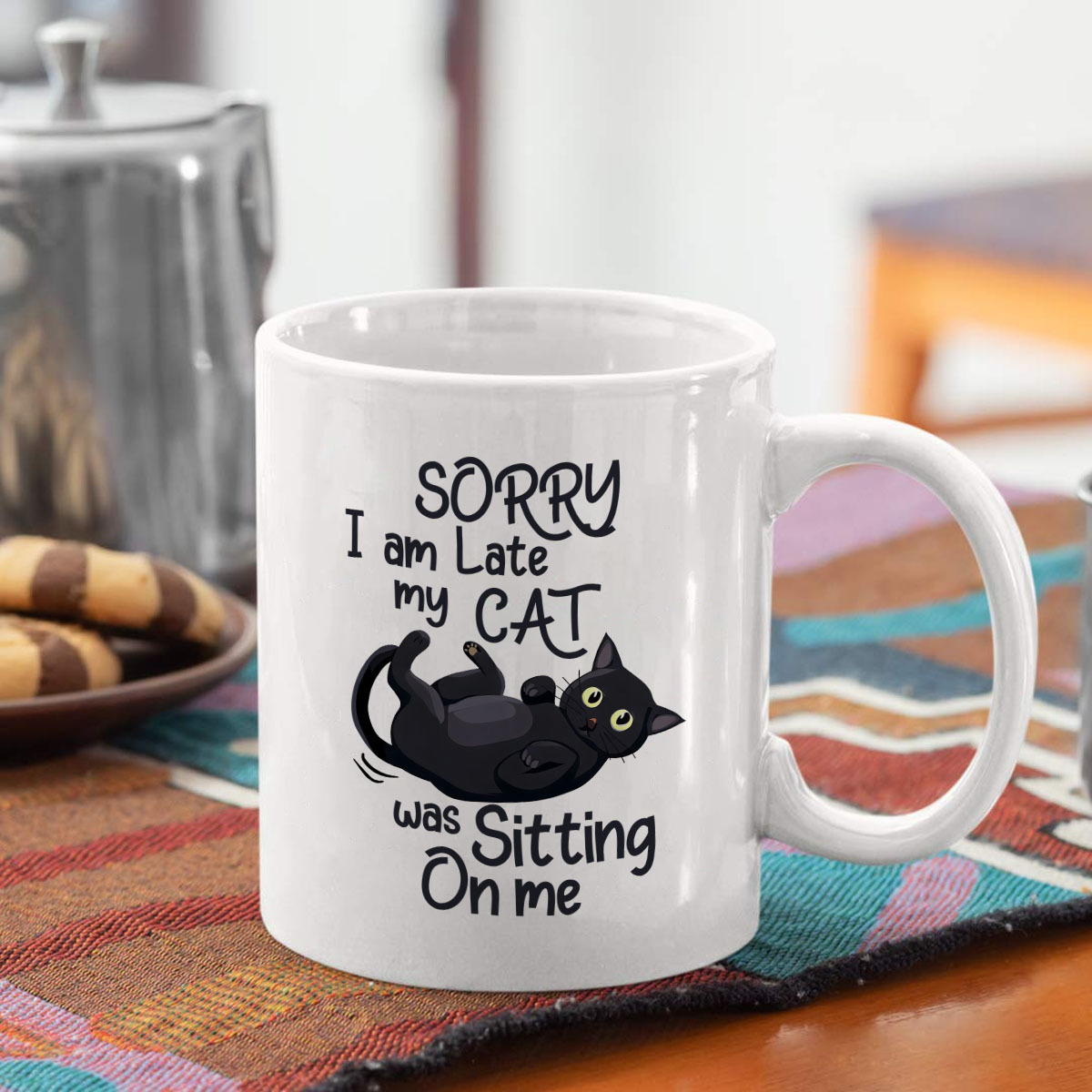 1 caneca de cerâmica em forma  - Coffee Tea You And Me avaliação e preço