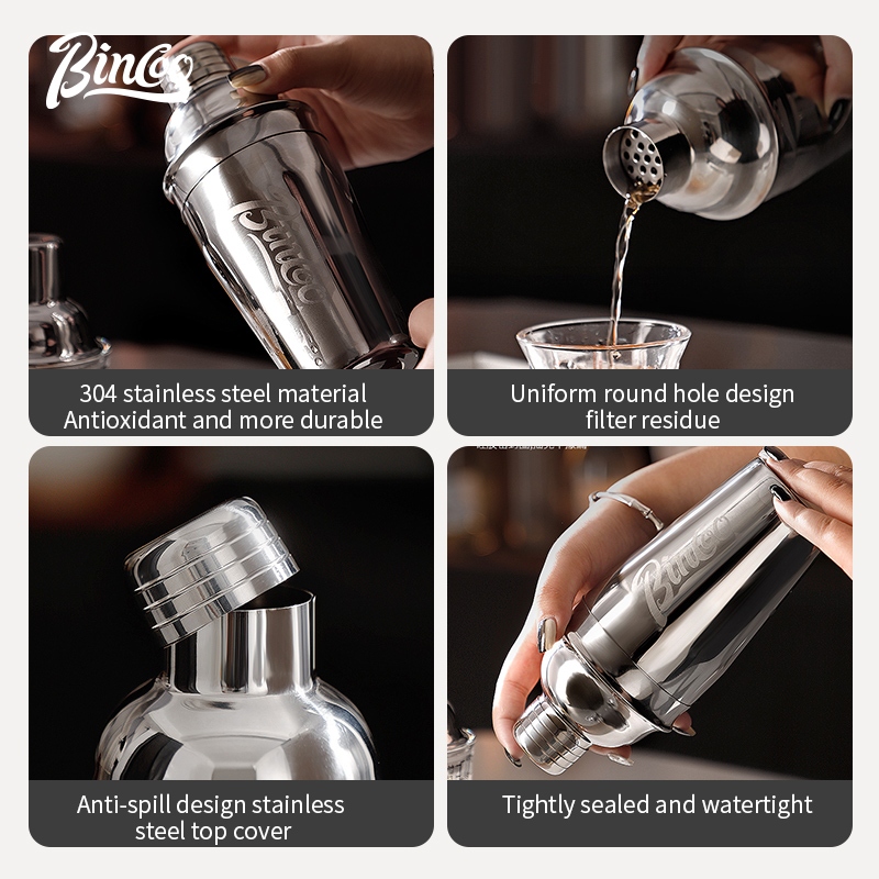 Conjunto de Copos Shaker de Aç - Coffee Tea Equipment avaliação e preço