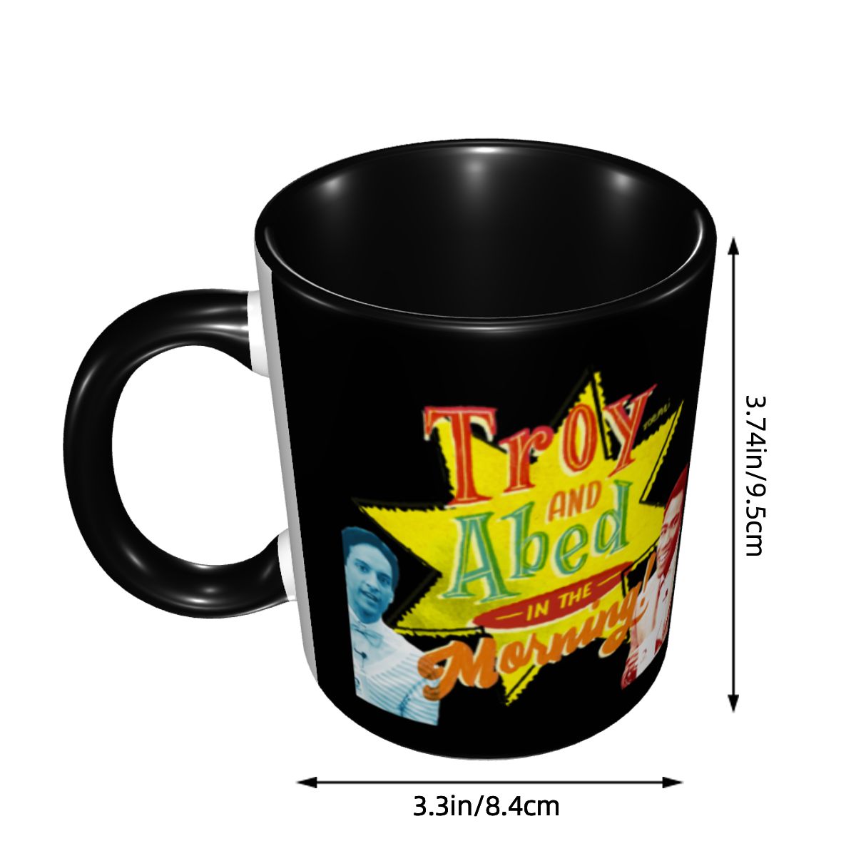 Troy e Abed no Manhã Caneca DI - Morning Tea Coffee avaliação e preço