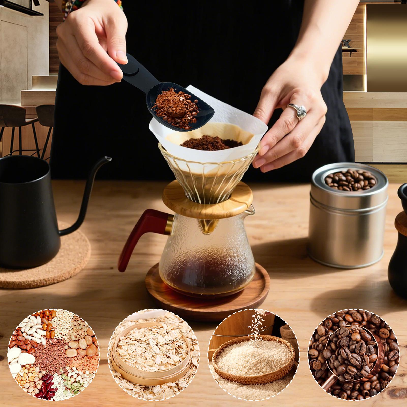 Colher de café com clipe multi - Coffee Tea And Bean Leaf avaliação e preço