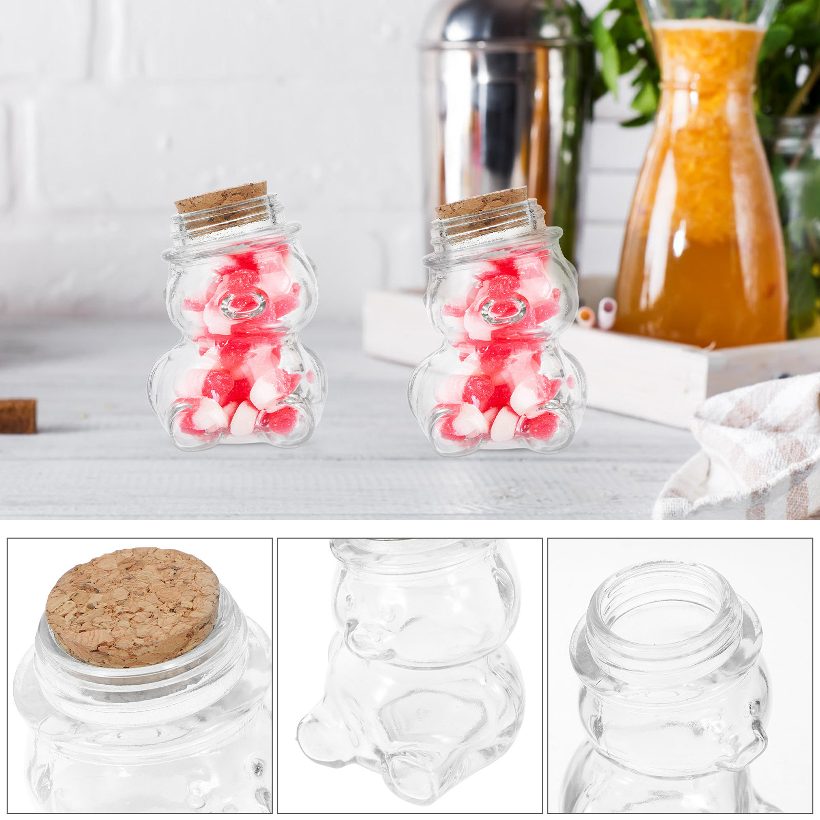 Conjunto de 4 Potes de Vidro T - Coffee Tea Jar Set avaliação e preço